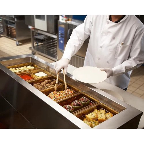 Cambro 9TGS133 Camwear® Lugano® Scallop Grip Tongs, Beige, Polycarbonate, 9(L) inch, NSF Listed – 1 Dozen