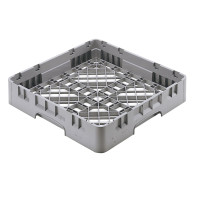Cambro BR258151 CAMRACK® Full-Size Grey Plastic Base Rack , NSF Listed, 1 each