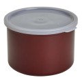 Cambro CP15195 Solid Crocks w/ Lid, 1.5qt, Brown, Polypropylene, 6-5/8(w) x 6-5/6(d) x 4-3/16(h) inch, NSF Listed