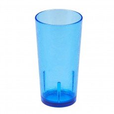 Cambro D16608 DEL MAR® Tumbler, 16oz, Sapphire Blue(608), SAN Plastic, 3-1/16(w) x 3-1/16(d) x 5-15/16(h) inch – 3 Dozen
