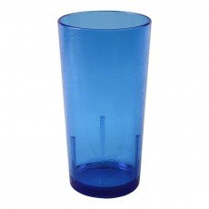 Cambro D24608 DEL MAR® Tumbler, 24oz, Sapphire Blue(608), SAN Plastic, 3-7/16(w) x 3-7/16(d) x 6-5/8(h) inch – 3 Dozen