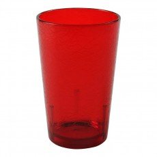 Cambro D8156 DEL MAR® Tumbler, 8oz, Ruby Red(156), SAN Plastic, 2-5/8(w) x 2-5/8(d) x 4-3/16(h) inch – 3 Dozen