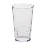 Cambro LDT16152 Lido® Tumbler, 16oz, SAN Plastic, Clear(152), 3-5/16(w) x 3-5/16(d) x 5-5/16(h) inch, NSF Listed – 3 Dozen