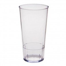 Cambro LDT22152 Lido® Tumbler, 22oz, SAN Plastic, Clear(152), 3-1/2(w)x3-1/2(d)x6-5/8(h) inch, NSF Listed – 3 Dozen