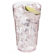Cambro LT16152 Laguna® Tumbler, 16oz, SAN Plastic, Clear(152), 3-5/16(w) x 3-5/16(d) x 5-1/2(h) inch – 3 Dozen