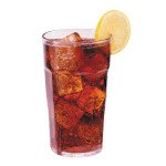 Cambro LT22152 Laguna® Tumbler, 22oz, SAN Plastic, Clear(152), 3-11/16(w) x 3-11/16(d) x 6-1/16(h) inch – 3 Dozen