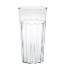 Cambro NT20152 Newport Tumbler, 22oz, SAN Plastic, Clear(152), 3-1/4(w) x 3-1/4(d) x 5-3/4(h) inch – 3 Dozen