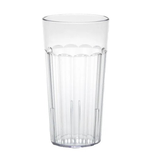 Cambro NT20152 Newport Tumbler, 22oz, SAN Plastic, Clear(152), 3-1/4(w) x 3-1/4(d) x 5-3/4(h) inch – 3 Dozen