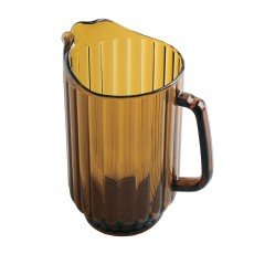 Cambro P600CW153 Camwear® Pitchers, 60oz, Amber, Polycarbonate, 6-3/4(w) x 6-3/4(d) x 8(h) inch, NSF Listed