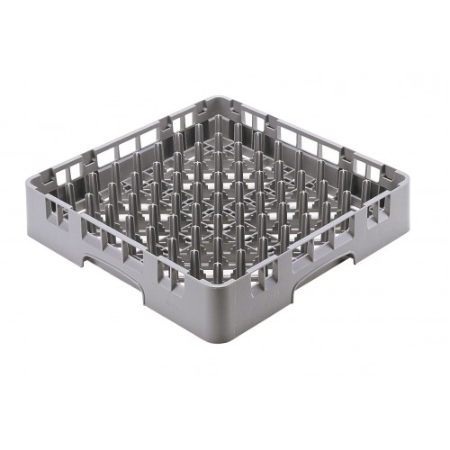 Cambro PR314151CAMRACK® Full-Size Grey Plastic Peg and Tray Rack , NSF Listed, 1 each