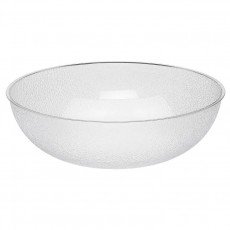 Cambro PSB18176 Salad/Pasta Serving Bowls, 20.2qt, Round, Polycarbonate, 18(w) x 18(d) x -5-3/4(h) inch, NSF Listed - 4 each