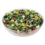 Cambro PSB23176Salad/Pasta Serving Bowls, 40qt, Round, Polycarbonate, 23-3/4(w) x 23-3/4(d) x -7-7/16(h) inch, NSF Listed - 4 each