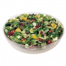 Cambro PSB23176Salad/Pasta Serving Bowls, 40qt, Round, Polycarbonate, 23-3/4(w) x 23-3/4(d) x -7-7/16(h) inch, NSF Listed - 4 each