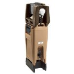 Cambro R500LCD110 Camtainers® Stand Risers, Fit (4.75) & (2.5Gallon(s) Beverage Servers, Black, 9-1/8(w) x 16-1/4(d) x 4-9/16(h) Inch, NSF Listed