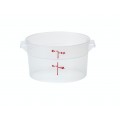 Cambro RFS2PP190 2qt  Round Translucent Polypropylene Food Container, NSF Listed