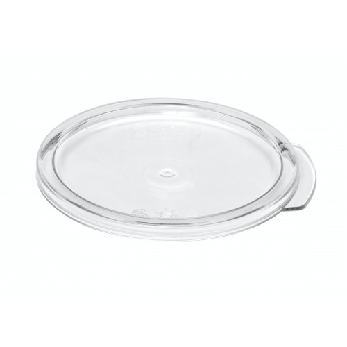 Cambro RFSCWC12135 Clear Polycarbonate Cover for 12 Qt, 18 Qt & 22 Qt Round Food Storage Containers