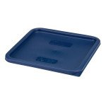 Cambro SFC12453 CamSquares® Lids, Fit 12 & 18qt & 22qt Square Containers, Midnight Blue, NSF Listed - 6 each