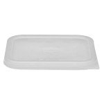 Cambro SFC2SCPP190 Seal Coves, Fit 2 & 4qt Camsquares® Containers, Translucent, Polyethylene, NSF Listed - 6 each