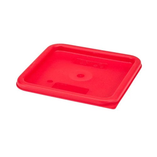 Cambro SFC6451  CamSquares® Lids, Fit 6 & 8qt Square Containers, Winter Rose, NSF Listed - 6 each