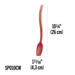 Cambro SPO10CW404 Camwear® Buffet Spoons, 3/4oz, Solid, Red, Polycarbonate, 10-1/4((L) inch, NSF Listed – 1 Dozen