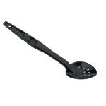 Cambro SPOP13CW110 Camwear® Serving Spoons, Perforated, Black, Polycarbonate, 13-1/8((L) inch, NSF Listed – 1 Dozen