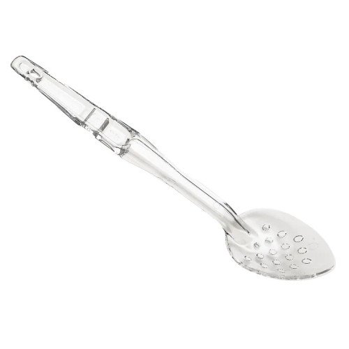 Cambro SPOP13CW135 Camwear® Serving Spoons, Perforated, Clear, Polycarbonate, 13-1/8((L) inch, NSF Listed – 1 Dozen