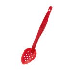 Cambro SPOP13CW404 Camwear® Serving Spoons, Perforated, Red, Polycarbonate, 13-1/8((L) inch, NSF Listed – 1 Dozen