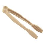 Cambro TG6133 Camwear® Lugano® Flat Grip Tongs, Beige, Polycarbonate, 6(L) inch, NSF Listed – 1 Dozen