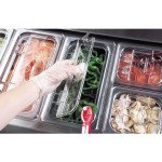 Cambro TG6404 Camwear® Lugano® Flat Grip Tongs, Red, Polycarbonate, 6(L) inch, NSF Listed – 1 Dozen