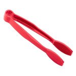 Cambro TG6404 Camwear® Lugano® Flat Grip Tongs, Red, Polycarbonate, 6(L) inch, NSF Listed – 1 Dozen