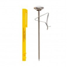 CDN IRT220-F Beverage & Frothing Thermometer, 5(L) inch Stem, NSF Listed