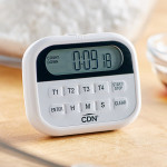 CDN PT2 4-Event Digital Timer & Clock, CE Listed