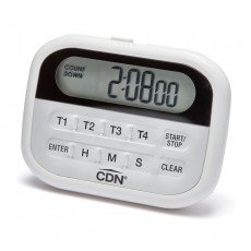 CDN PT2 4-Event Digital Timer & Clock, CE Listed