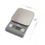 CDN SD0202-GY Digital Precision Scale, (2)lb(s) Capacity, Silver, NSF Listed			