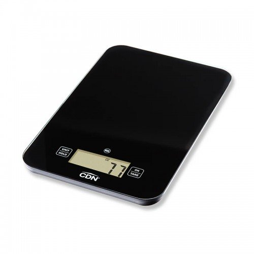 CDN SD1502-BK Digital Glass Scale, (15)lb(s) Capacity, Black, NSF Listed