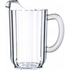 Carlisle 553807 Pitchers, 48oz Capacity, Clear Polycarbonate, NSF Listed