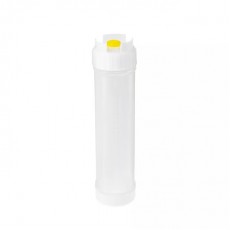 San Jamar EZ-Kleen 857316M  Sauce Bottle, 16oz Capacity, Natural, Yellow Valve, Medium Viscosity, NSF Listed, 12 each
