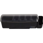San Jamar BD4005E Dome Garnish Center, (5)Tray(s), (8)Pint(s) Capacity, Black, NSF Listed