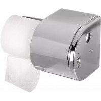 San Jamar R1500XC Toilet Tissue Dispenser, Double Rolls, Stainless Steel