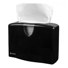 San Jamar T1740BK Towel Dispenser, Countertop, Holds C-Fold/Multi-Fold Towel, Black