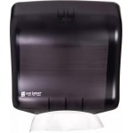 San Jamar T1755TBK Ultrafold Fusion 240 C-Fold/400 Multi-Fold Towel Dispenser, Translucent Black Pearl