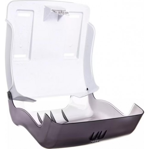 San Jamar T1755TBK Ultrafold Fusion 240 C-Fold/400 Multi-Fold Towel Dispenser, Translucent Black Pearl