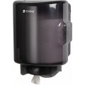 San Jamar T420TBK Center Pull Towel Dispenser, Translucent Black Pearl