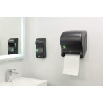 San Jamar T8400REBK Smart Essence ecoLogic Electronic Roll Towel Dispenser, Black
