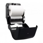 San Jamar T8400REBK Smart Essence ecoLogic Electronic Roll Towel Dispenser, Black