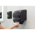 San Jamar T950REBK Element ecoLogic Lever Roll Towel Dispenser, All Core Sizes, Black