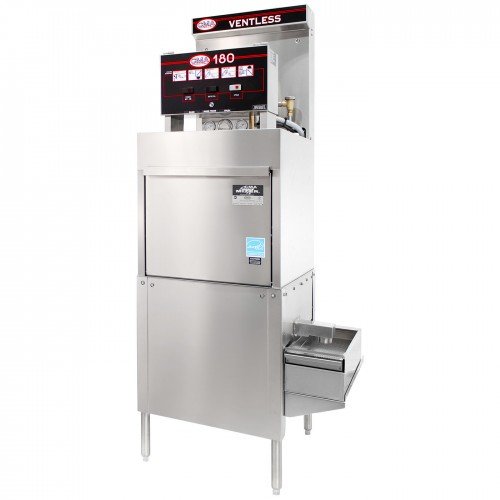 CMA 180-VL-FL Energy Mizer® 25-1/2(w) inch Single Rack Ventless Front Loading Dishwasher, High Temperature, Booster Heater, (21)Rack(s)/Hr, 208v/60/1-ph, NSF Listed