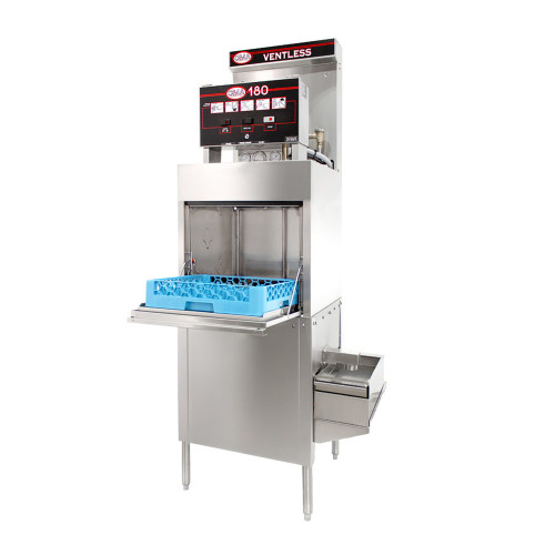 CMA 180-VL-FL Energy Mizer® 25-1/2(w) inch Single Rack Ventless Front Loading Dishwasher, High Temperature, Booster Heater, (21)Rack(s)/Hr, 208v/60/1-ph, NSF Listed