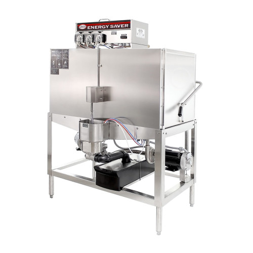 CMA B 44-1/3(w) inch Double Rack Upright Dishwasher, Low Temperature Chemical Sanitizing, (80)Rack(s)/Hour, 115v/60/1-ph, ETL Listed, Energy Star