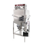 CMA C 25-3/4(w) inch, Single Rack Corner Upright Dishwasher, Low Temperature Chemical Sanitizing, (40)Rack(s)/Hr, 115v/60/1-ph, NSF Listed